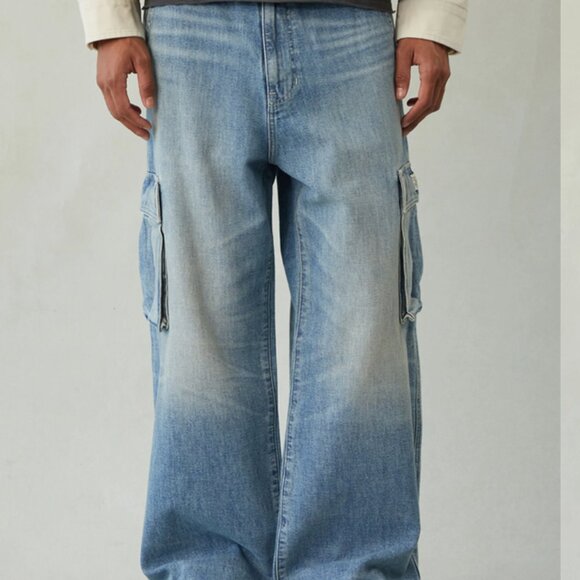 PacSun Diego Extreme Baggy Jeans 30 x 30 Med Indigo NWT - Picture 2 of 7